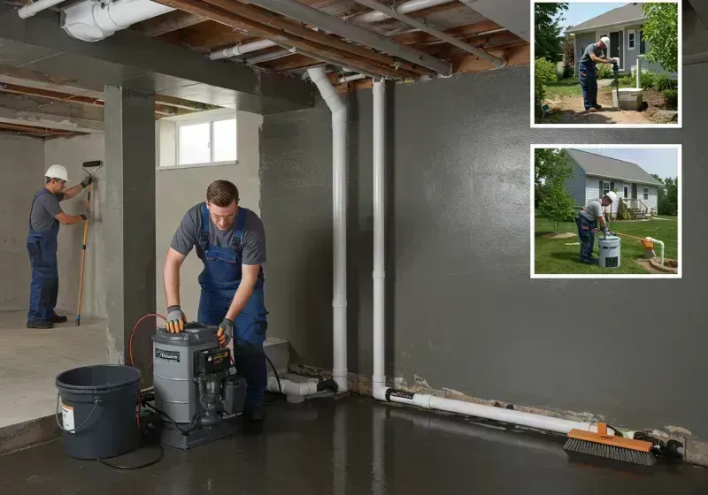 Basement Waterproofing and Flood Prevention process in Oxford, NC